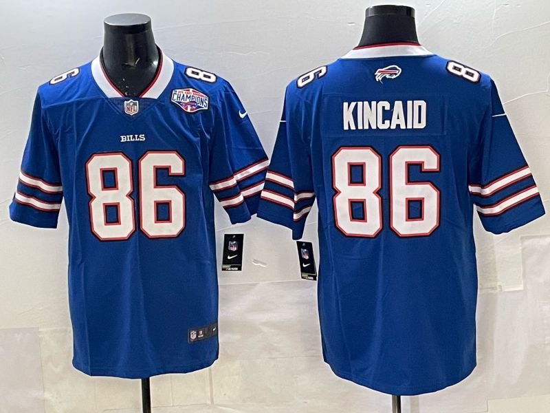 Men 2025 Buffalo Bills #86 Kincaid Blue Nike Limited NFL Jersey style 05->buffalo bills->NFL Jersey